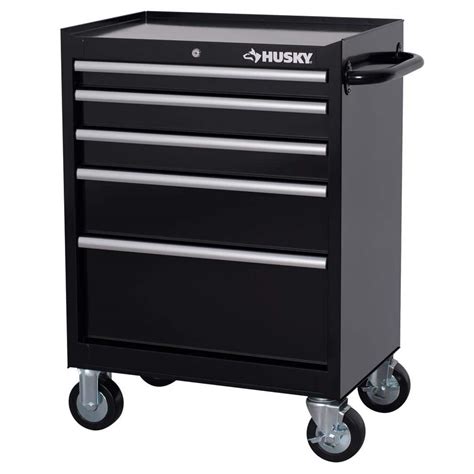 husky 27 5-drawer steel tool cabinet|husky 5 drawer cabinet.